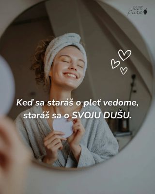 🌿 Keď sa staráš o pleť vedome, staráš sa o svoju dušu Nie je to len o kráse. ♥️ Je to o vnútornom pokoji, o chvíľke pre...
