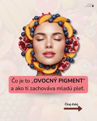 🍇 Vedela si, že farba v našom make-upe pochádza priamo z ovocia? Ovocné pigmenty sú plné antioxidantov a vitamínov, ktoré...